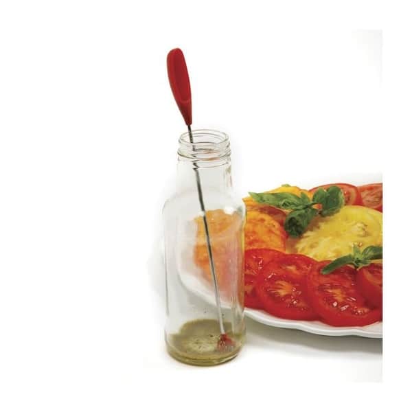 Norpro 9" Silicone Mini Spatula & Jar Scraper Scoop Helps Get Every